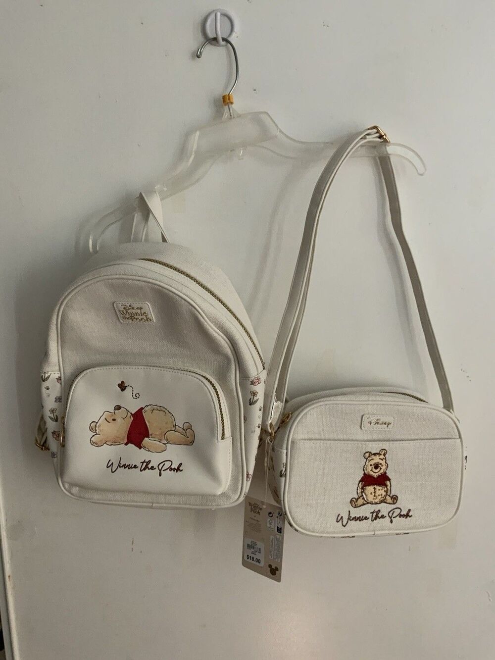 Disney Winnie The Pooh Backpack & Crossbody Bundle NWT